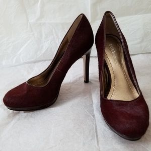 BCBGeneration Red Heels Hair Woman's size 6B